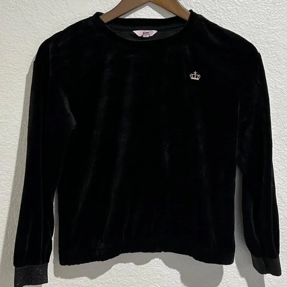 Girls Juicy Couture Velour long Sleeve Shirt Never Worn